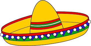 Colorful Mexican Sombrero Hat - Free Clip Art | Mexican hat ...