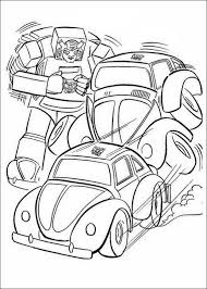 Coloriage De Transformer Dessin La Voiture Se Transforme En Robot A Colorier