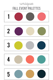 Charm Gumption Blog Unique Fall Event Color Palettes Nail Color Combinations Unique Fall Color