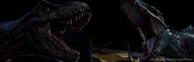 Also my indominus rex is on a role at the moment. T Rex Vs Indominus Rex Panorama By Wemakeyoulaughfilms On Deviantart