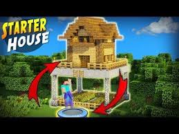 minecraft how to build a mob proof starter base tutorial safe redstone house minecraft servers web msw minecraft starter house starter home minecraft