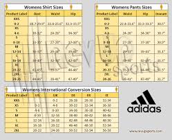 size charts revup sports