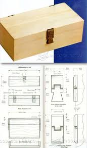 Wooden Hinged Box Plans Woodworking Plans And Projects Woodarchivist Com Woodworking Plans Beginner Woodworking Plans Woodworking
