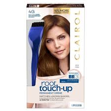 A golden brown hair color is a blend of medium brown and light blonde. Clairol Root Touch Up 4g Dark Golden Brown Hair Dye