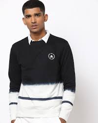 Colourblock Crew Neck Sweatshirt