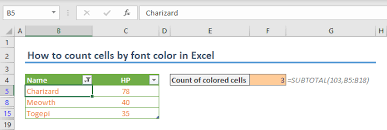 Hold down the alt + f11 keys, and it opens the microsoft visual basic for applications window. How To Count Cells By Font Color In Excel