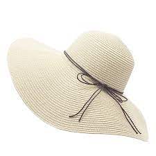 Straw Hat Large Brim Sun Hat Women Summer Beach Cap Big Foldable Floppy Fedora Hats For Women Girls Buy Online In Saint Vincent And The Grenadines At Saintvincent Desertcart Com Productid 48274416