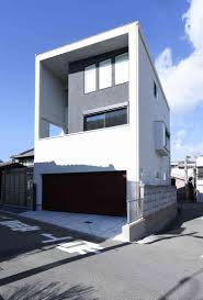 三階建てビルトインガレージのあるパッシブハウス 強くて快適でおしゃれな家 タイコーアーキテクト 住宅 外観 現代建築の住宅 ハウス