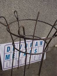 Peony Supports Made By Devoran Metals Using Steel Rebar Garden Trellis Designs Peony Support Backyard Flowers