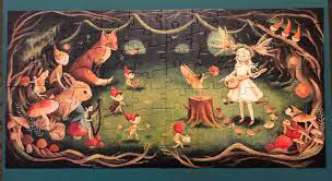 P o r t f o l i o b o o k s s h o p a b o u t b l o g p o r t f o l i o b o o k s s h o p a b o u t b l o g New York Puzzle Company Dream World Elven Dream 80 Pieces Saw This Children S Puzzle In My Local Bookshop And Couldn T Resist Such A Lovely Image Artist Is Emily Winfield Martin Jigsawpuzzles