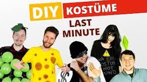 Make diy emoji pumpkins with our free printables! Diy 5 Last Minute Kostume Zum Selbermachen Youtube