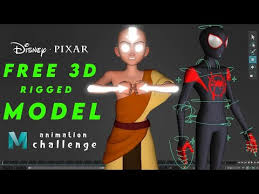 Find professional blender 3d models for any 3d design projects like virtual reality (vr), augmented reality (ar), games, 3d visualization or animation. Disney Pixar Free Rigged 3d Models Review Youtube