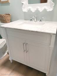 This Gorgeous Vanity Is Half The Price Of A Custom Piece See Where To Purchase On The Blog Get The Cheap Bathroom Vanities Bathroom Vanity Restroom Remodel