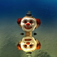Reflection of a Clown by Ramon Martinez