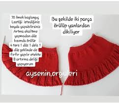 Goruntunun Olasi Icerigi Yazi Bebek Etek Orgu Kiz Bebek Tulumu