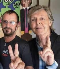 Peace and love Paul and Ringo✌️❤️