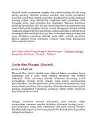 Abstrak merupakan kondensasi singkat dari isi keseluruhan laporan penelitian. Pengenalan Abstrak