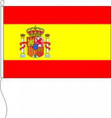 Klicken sie auf die datei und speichern sie sie gratis. Flagge Spanien Mit Wappen 40 X 60 Cm Marinflag Maris Flaggen Gmbh