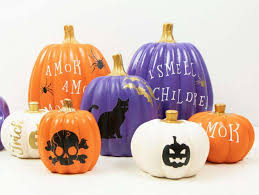 Paint pumpkin desired color in a matte finish. Easy No Carve Hocus Pocus Halloween Pumpkins Fun365