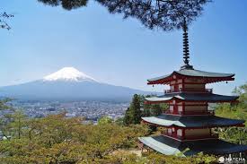 Mt Fuji Cherry Blossoms And A Pagoda Discover Iconic Japan Matcha Japan Travel Web Magazine