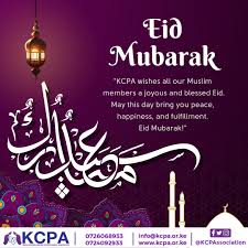 ✨ Eid Mubarak from KCPA! ✨ Wishing our Muslim members abundant blessings,  joy, and peace