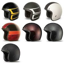 Details About Fly Racing 38 Open Face 3 4 Motorcycle Retro Style Helmet Pick Size Color