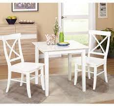 Albury 3 Piece Cross Back Dining Set Multiple Colors Walmart Com Cross Back Dining Chairs Dining Table Dining Room Bar