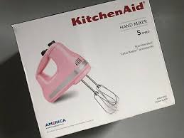 I love all the attachments and the color. Kitchenaid 9 Speed Hand Mixer White 82 53 Picclick Uk