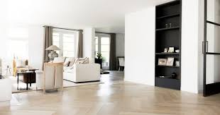 Light Herringbone Pattern Flooring For Chic Contemporary Design Interiordesign Wood Flooring Con In 2020 Floor Design Commercial Flooring Floor Patterns