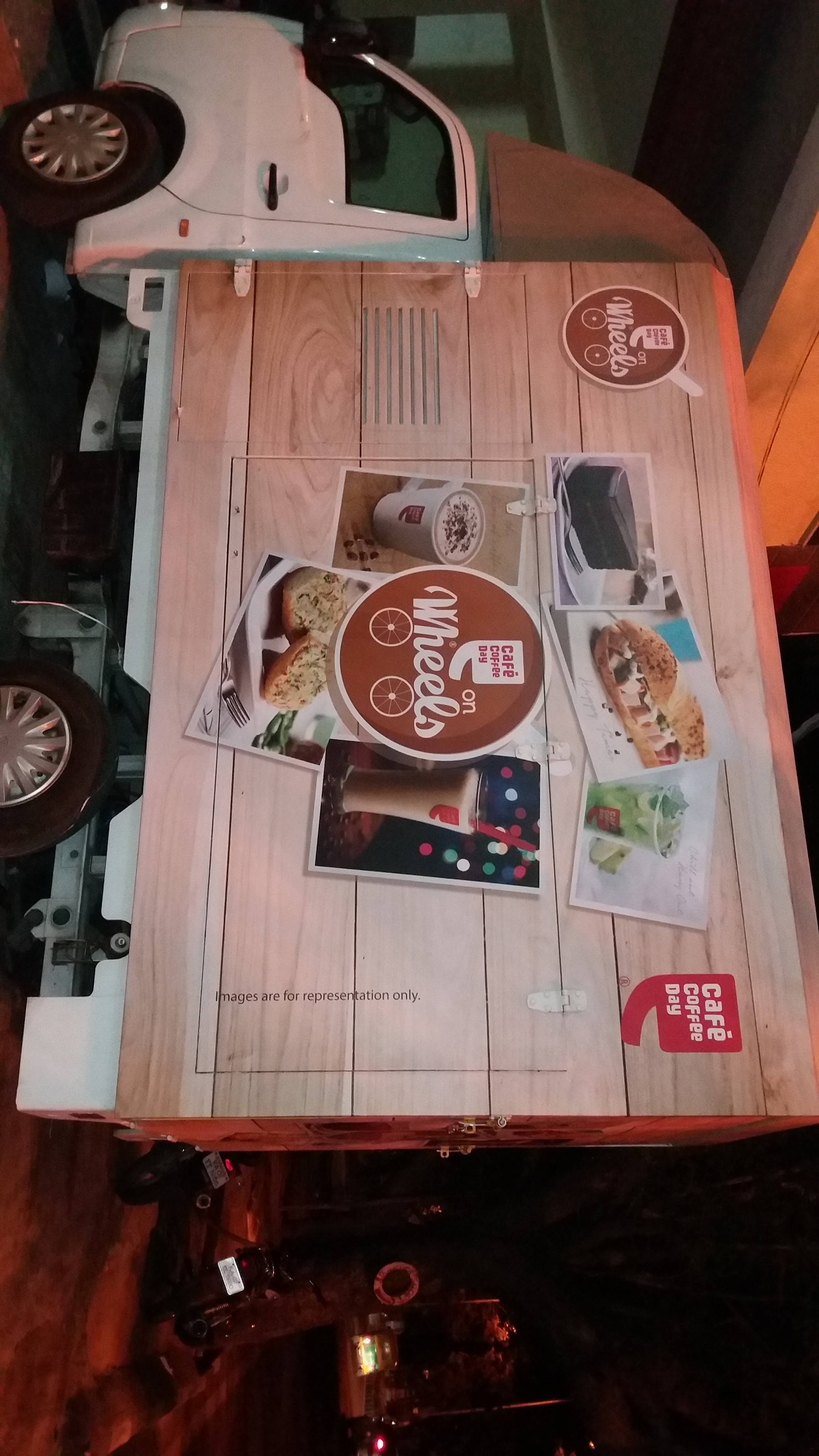 Vehicle branding vinyl sticker product image
