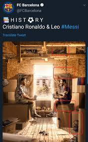 Share all sharing options for: The Big War Between Leo Messi And Chris Ronaldo Is Over Photo News I
