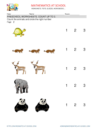 Pre K Math Worksheets Size Pre Kindergarten Math Worksheets Counting Count Animals Free Printable Pdf Page 2 Pre K Math Worksheets Counting Count A