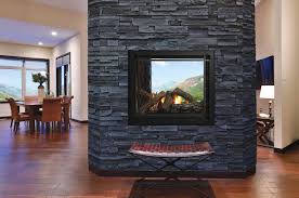 The 1 st ever truly see thru electric fireplace. Marquis Bentley See Through Gas Fireplace