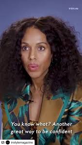 Hey, I’m wondering how you ROCK YOUR CONFIDENCE? Do you have a practice or  tool you can share with me?, Here’s some ideas Kerry Washington uses to  boost her confidence.