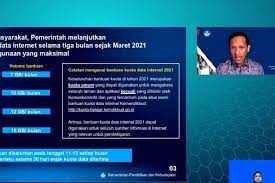 Berlanggan freedom internet longlife dapat berlangganan bersamaan dengan freedom internet reguler, freedom combo, freedom internet sensasi, yellow. Siap Siap Ini Jadwal Penyaluran Kuota Internet Gratis Kemendikbud Halaman All Kompas Com