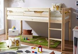 Sowohl spielvorhänge, betttürme als auch die rutsche am kinderhochbett haben jedoch nach wenigen. Ticaa Hochbett Malte Kiefer Massiv Online Kaufen Otto