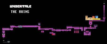 Undertale Complete Map The Ruins By Papikari On Deviantart Undertale Ruins Map
