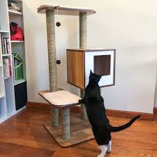 Not only will you save money, but you'll add some serious style to your living space. Vesper Cat Furniture V High Base Stylish But Fairly Unstable