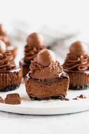 Mini Triple Chocolate Cheesecakes Recipe Queenslee Appetit