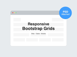 Psd Responsive Bootstrap Grids Tasarim