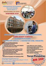 Check out the list of courses they offer and tuition fee by contacting them at 04 390 2897. Masih Terdapat Kekosongan Untuk Kursus Kolej Komuniti Seberang Jaya Pulau Pinang Facebook
