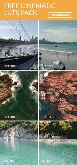 Free Cinematic Luts Pack For Video Editing Filtergrade Filtergrade Color Grading Photoshop Photoshop Photography