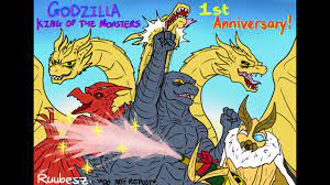 Godzilla KOTM | Godzilla King Of The Monsters 1 Year Anniversary Special! (Godzilla  Comic Dub) - YouTube
