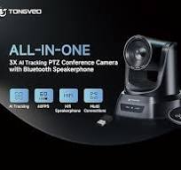 Amazon.com: TONGVEO AI Auto-Tracking PTZ Conference Camera ...