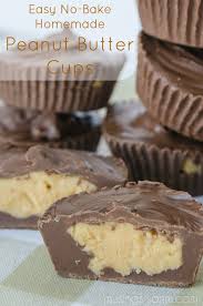 Then layer the filling in a muffin liner with melted chocolate. Homemade Peanut Butter Cups The Easy No Bake Recipe