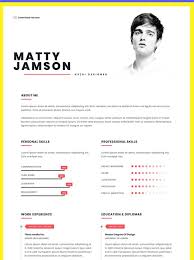 For a stylish but straightforward template, check out this cv template by thomas hardy. 55 Best Html Resume Cv Vcard Templates 2021 Freshdesignweb