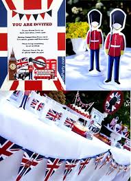 Choose from giant photo backdrops with iconic london images, themed banners with phone boxes, red bus, beefeaters or just a red carpet for a great. Party Decorations Union Jack Street Party Decoration Pack Patriotic British Theme Party Gear Home Garden