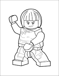 Download or print easily the design of your choice with a single click. Lego Ninjago Coloring Page Nya The Brick Show
