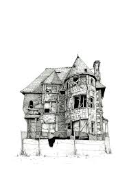 Casaabaaa150 313890 Jpg Scary Tattoos Architecture Sketch Art