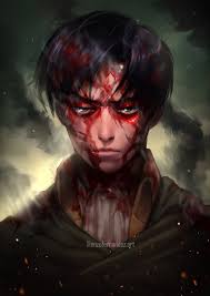 Share the best gifs now >>> Fanart I Painted My Boy Levi From Attack On Titan Anime